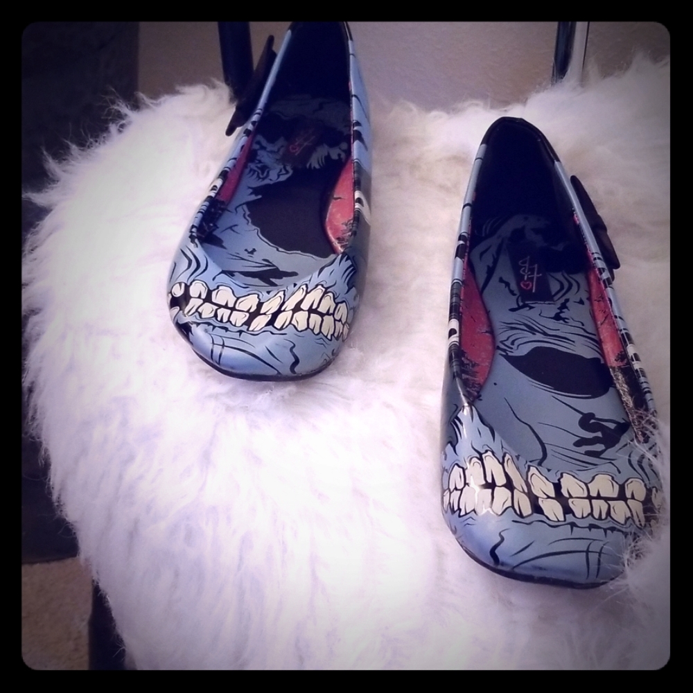 Glow in the dark Iron Fist Zombie Flats